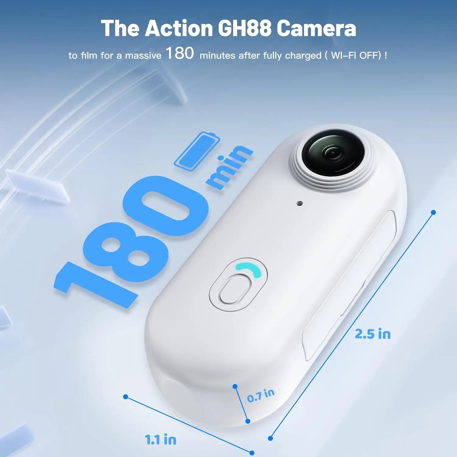 1080P Mini Wi-Fi Action Camera – Pocket-Sized HD Sports Cam