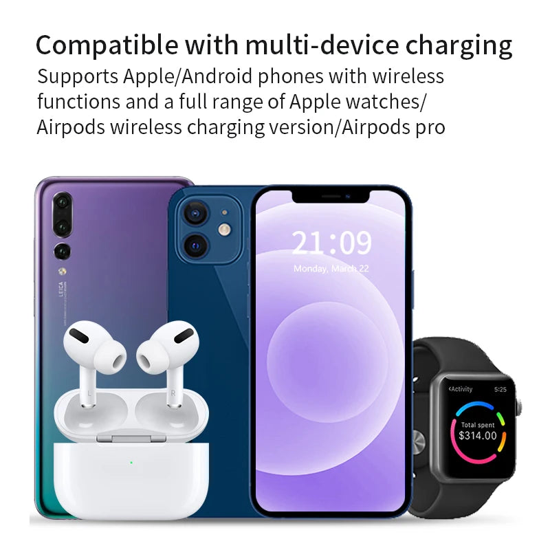 3 in 1 Wireless Charger Stand