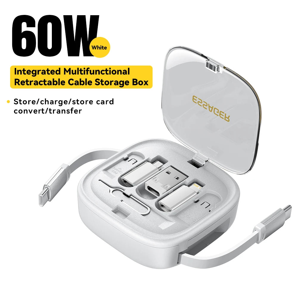 Fast Charging Storage Box Cables