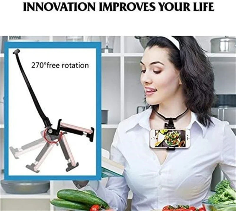 Hands Free Wearable Neck Holder