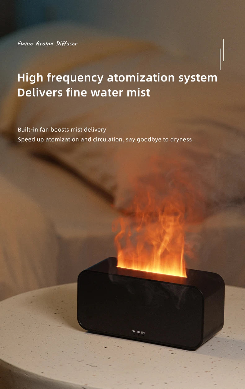 Flame Aromatherapy Humidifier