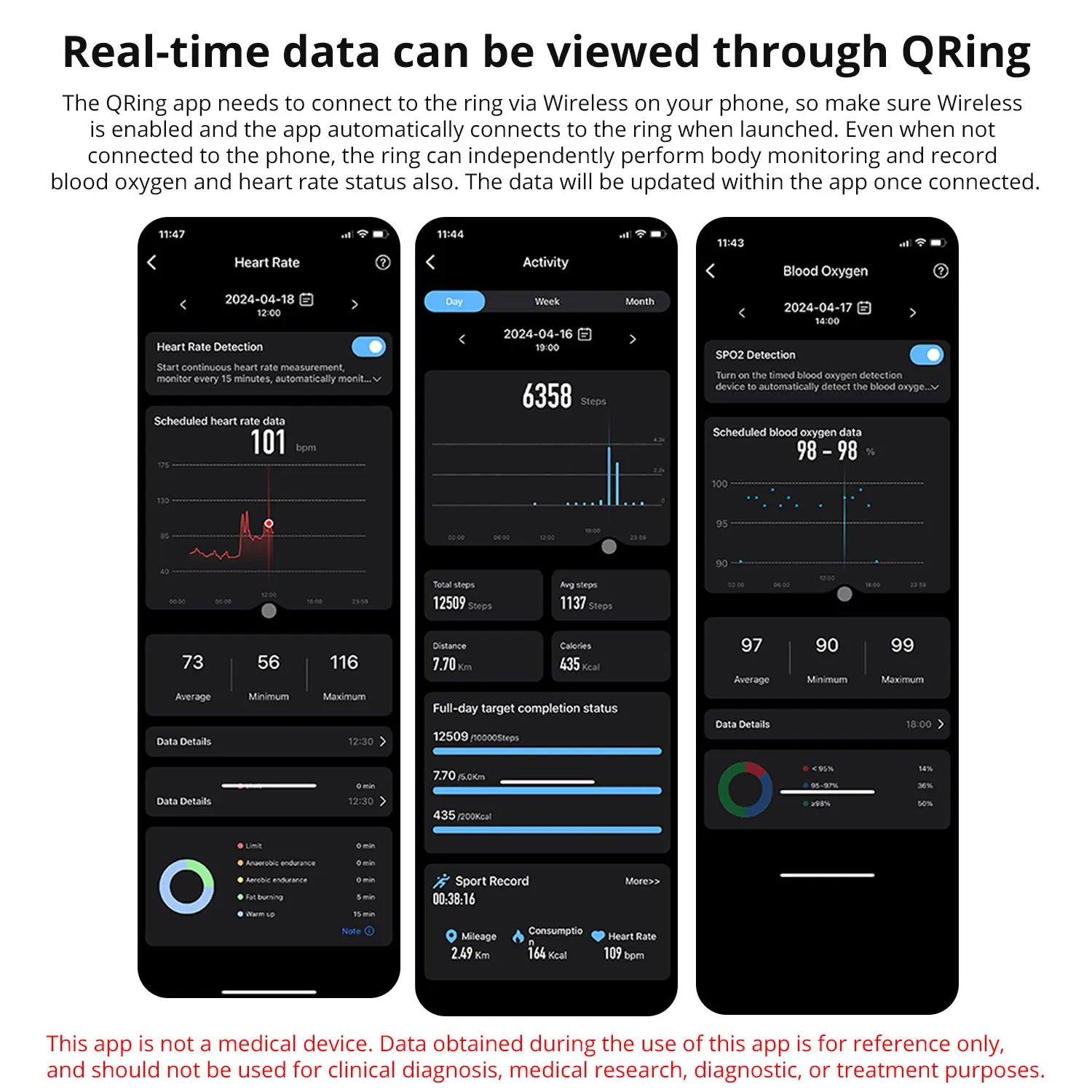 Smart Ring Health Tracker