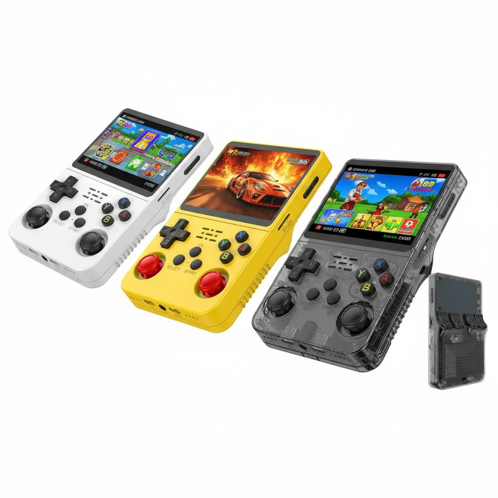 Handheld Retro Game Console – 10,000+ Classic Games